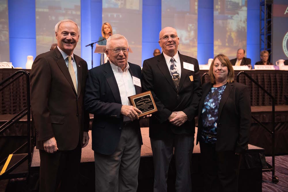 Volunteer Community Photo Recieving Award