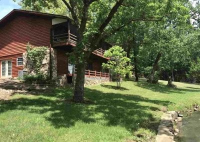 Backyard of a House